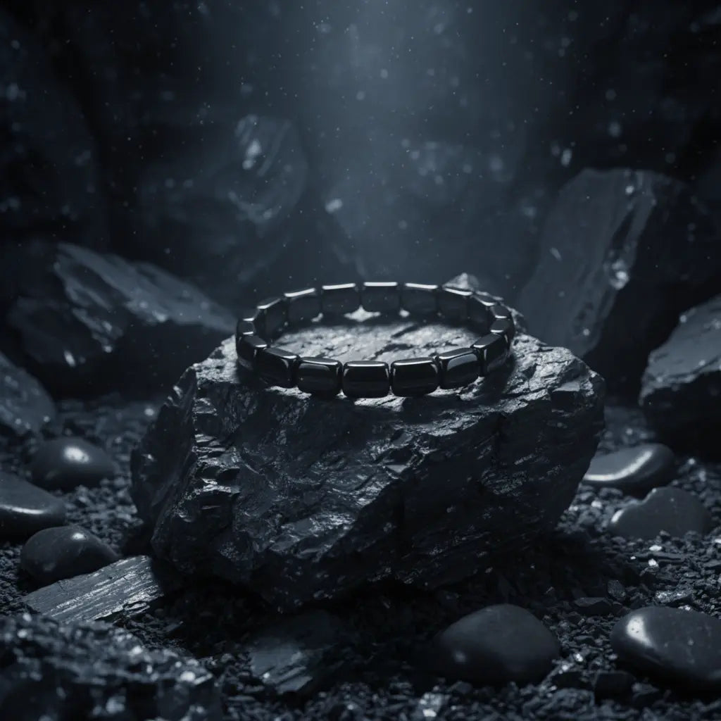 Hemeris bracelet with hematite